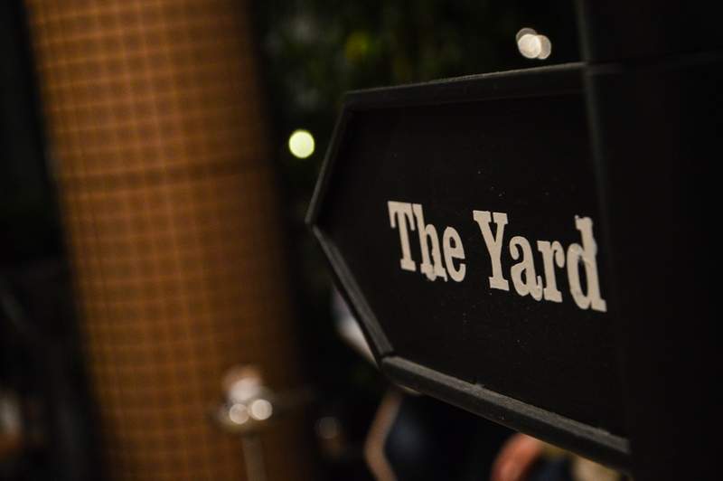 Kitchen Yard on Saturday Night